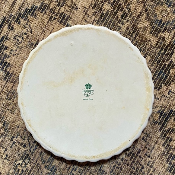 🔥Christineholm Roses Flan or Quiche Porcelain 9.75” Fluted Dish🔥 - Picture 2 of 5